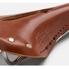 Brooks Brokso B17 CARVED SHORT balnelis, Honey, plieniniai lankai, svoris 460 g, odinė linija