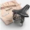 Brooks BROOKS B135 balnelis, juodas, plieniniai lankai, svoris 1630 g, odos linija (NAUJAS)