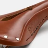 Brooks BROOKS B17 CARVED balnelis, Honey spalvos, plieniniai lankai, svoris 520 g, Leather linija