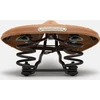 Brooks BROOKS B67 SOFTENED balnelis, tamsiai ruda spalva, plieniniai lankai, svoris 850 g, linija Leather (NEW)