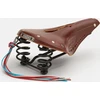 Brooks BROOKS FLYER CARVED balnelis, ruda, plieniniai lankai, svoris 860 g, linija Leather (NEW)