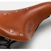 Brooks BROOKS FLYER SHORT balnelis, Honey, plieniniai lankai, svoris 800g, linija Leather (NAUJAS)