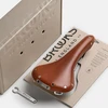 Brooks BROOKS SWALLOW B15 balnelis, Honey spalvos, plieniniai lankai, svoris 490 g, Leather linija