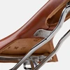 Brooks BROOKS SWALLOW B15 balnelis, Honey spalvos, plieniniai lankai, svoris 490 g, Leather linija