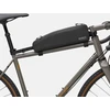 Brooks Krepšys ant rėmo BROOKS SCAPE LONG TOP TUBE, juoda, talpa 1,5 l, tvirtinimas dirželiais, vandeniui atsparus (NAUJAS)