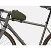 Brooks Krepšys ant rėmo BROOKS SCAPE TOP TUBE BAG, purvo žalia, talpa 0,9 l, tvirtinimas ant dirželio, vandeniui atsparus (NAUJAS)