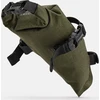 Brooks Palapinės po balnu krepšys BROOKS SCAPE SADDLE ROLL BAG, purvo žalia, talpa 1L, tvirtinimas ant dirželių, atsparumas vandeniui IPX4 (NAUJAS)