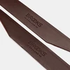 Brooks BROOKS LEATHER REPLACEMENT TAPE rankenų juostelės, Ruda, Rauginta oda, Skirta modeliui Slender, 2,5 mm (NAUJAS 2025)