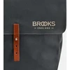 Brooks Sakwy BROOKS BRICK LANE PANNIERS, pilka/medaus, talpa 2x15L, tvirtinimas ant diržų, rauginta oda (NEW)