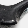 Brooks Siodełko BROOKS B33, Juoda, Plieniniai lankeliai, Svoris 1600 g, Linija Leather (NEW)