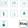 Brother BTAG-335 | Baltas on Juodas | Btag
