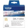 Brother DK-11204 juosta (juoda ant balto)