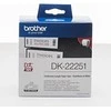 Brother Juosta Brother Nuolat popieriaus ritinys 62mm Juodas &amp; Raudona balta - DK22251