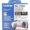 Brother DK-11204 juosta (juoda ant balto)