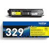 Brother TN-329 geltona originali dažų kasetė (TN329Y)