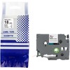Tasma Brother juosta BROTHER TZe-FX241 18 mm x 8 m juoda ant balto analogas