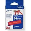 Brother TZE-RW54, PT-P900W, PT-H500, PT-P750W, PT-P950NW, PT-D600VP, PT-D800W, Aukso spalvos, Terminio pernešimo popierius, Raudona, Brother, 2,4 cm