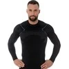 Vyr. termo marškinėliai Brubeck Thermo Men's Sweatshirt - Juoda - XXL