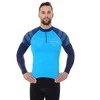 Brubeck Dviračių pirštinės unisex 3D PRO SB10060 mėlyna S / M