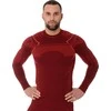 Brubeck Marškinėliai Vyrams Thermo Juodas LS13040A
