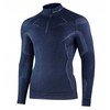 Mėlyna Bluza termoaktywna Brubeck Extreme Merino - navy mėlynas dydis: l