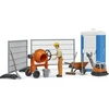 Bruder brother bworld construction site set, backdrop