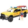 BRUDER gelbėtojų automobilis RAM 2500 su priedais 02506