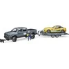 BRUDER automobilis RAM 2500 Power Wagon su priekaba, 02504