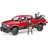 Bruder – RAM 2500 Power Wagon su Scrambler Ducati Desert Sled &amp; Driver (02502)