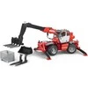 BRUDER krautuvas Manitou Telescopic MRT 2150 (su aksesuarais), 2129