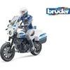 BRUDER policijos motociklas Ducati su policininko figūrėle 62731