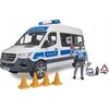 Bruder Mercedes-Benz policijos sprinter rinkinys su figūra ir šviesos/garso moduliu