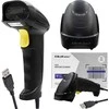 QOLTEC 50876 lazerinis scanner 1D USB Juodas