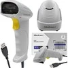 QOLTEC 50877 lazerinis scanner 1D USB Baltas