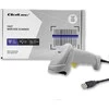 QOLTEC 50877 lazerinis scanner 1D USB Baltas