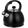Brunbeste Virdulys na gaz plieno su gwizdkiem 1.8L indukcija juoda mat BRUNBESTE BB-2435