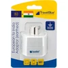 Blue Mėlyna TRAVEL Mėlynas Adapteris Shucko -> Indija