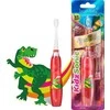 Brush-Baby ŠEPETĖLIS BABY_Kidz Sonic dantų šepetėlis vaikams nuo 3 metų, dinozauras