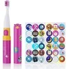 Dantų šepetėlis Brush-baby -baby -baby Go- KIDZ Elektra Travel Rožinė