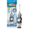 Brush-baby ŠEPETĖLIS BABY_Wild Ones vaikams sonic dantų šepetėlis 0-10 Penguin