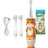 Brush-baby ŠEPETĖLIS BABY_Wild Ones ultragarsinis dantų šepetėlis vaikams 0-10 Tiger