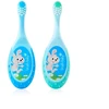 Brush-baby -Baby „FlossBrush“ dantų šepetėlis vaikams nuo 0 iki 3 metų, 2 vnt.
