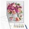 BRUSHME Paint by Numbers BRUSHME, 40x50 cm, violetinis natiurmortas, 1 vnt., dėžutėje