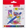 BRUYNZEEL SAKURA Bruynzeel Mini smulkintuvų rinkinys | 12 spalvų