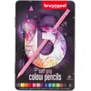 BRUYNZEEL SAKURA Bruynzeel Soft grip spalvotas pieštukas skardos šviesa | 12 spalvų