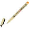 Sakura Pigma Micron 005 oranžinis 0,2 mm rašiklis su atidengtu antgaliu