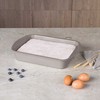 BRYTFANNA TYTANOWA FORMA 35x27cm BERLINGER HAUS BH-7913 TAUPE