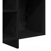 Kabalas Juodas ąžuolas 120 x 30 x 75 cm Apdirbta mediena