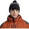 Buff Buff Hido megzta kepurė Beanie 1323325551000 Juoda Vienas dydis