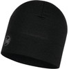 BUFF MERINO MIDWEIGHT BEANIE SOLID Juodas Cap.
